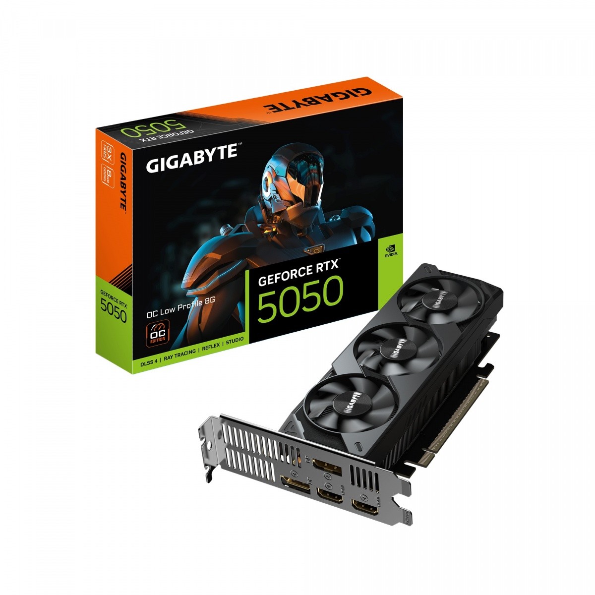 Grafická karta GeForce Rtx 5050 low profile Oc 8GB GDDR6 128BIT 2DP/2HDMI