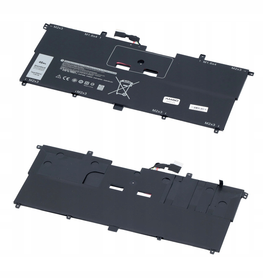 Baterie NNF1C pro notebook Dell Xps 13 9365 9365 2-IN-1 46Wh 7.6V 5900mAh
