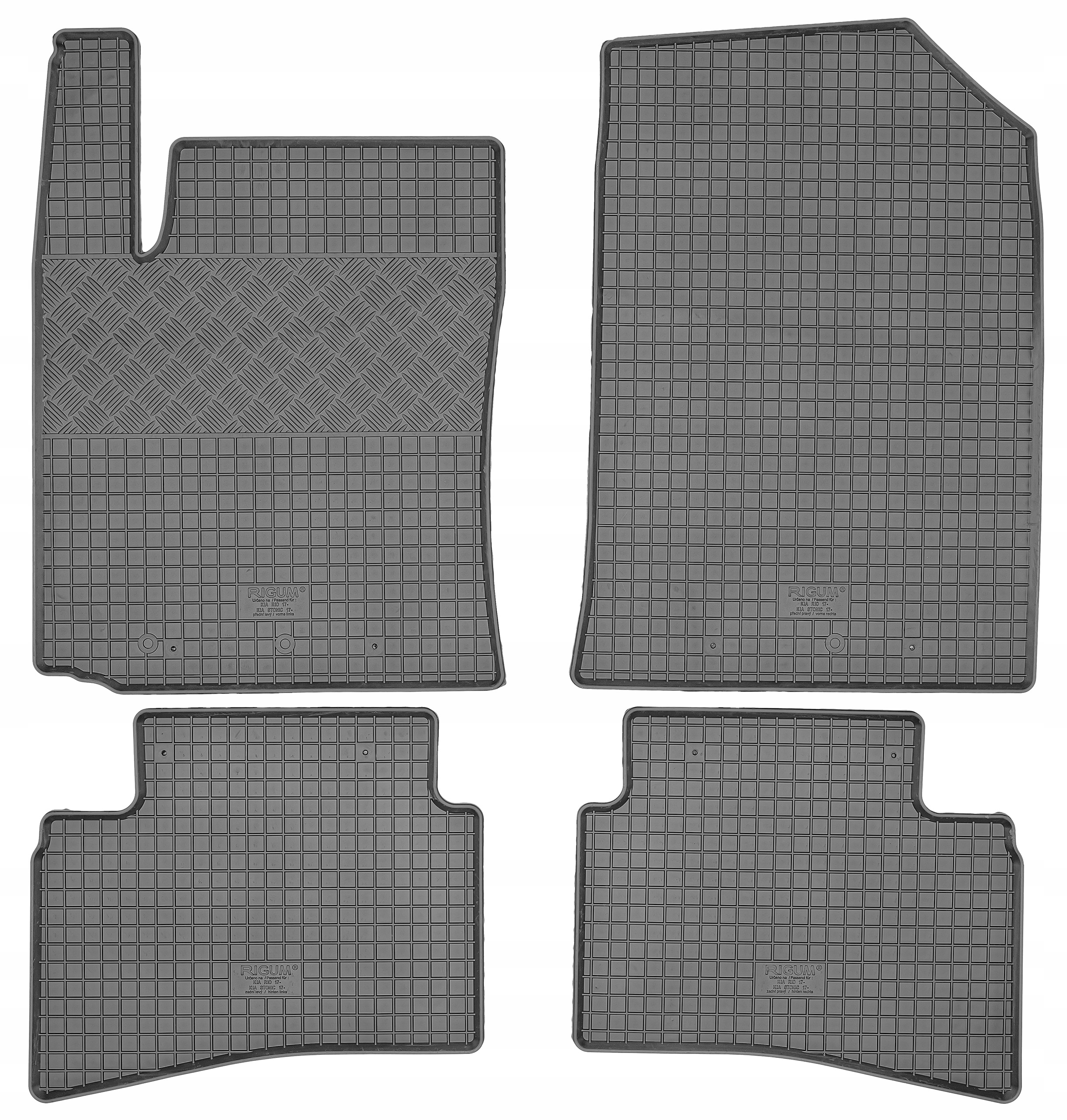 Kia Rio IV Hatchback 2017- ZESTAW - Dywaniki + mata bagażnika Producent Max-Dywanik