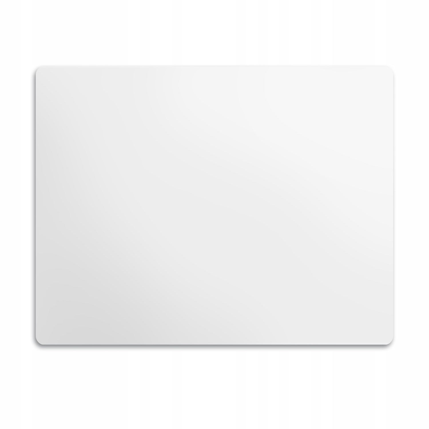 Levně Ochranná podložka pod misku pro zvířata bílá 90x60 cm