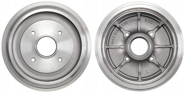 3439-S - БАРАБАННЕ ГАЛЬМО. PEUGEOT 207 06-