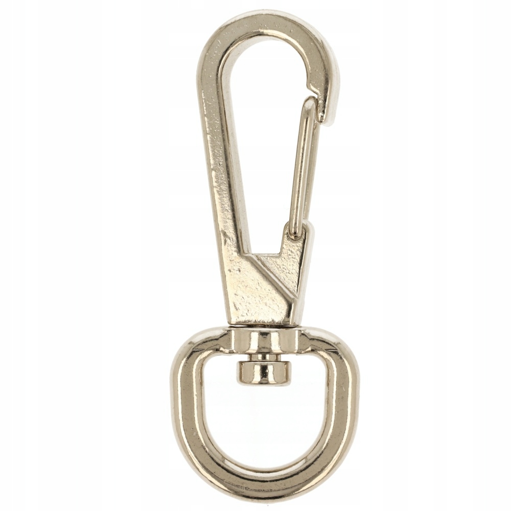 Karabina na Vodítko 16mm x 68mm Karabina Zapínání Stříbrná 10 Ks Made Eu