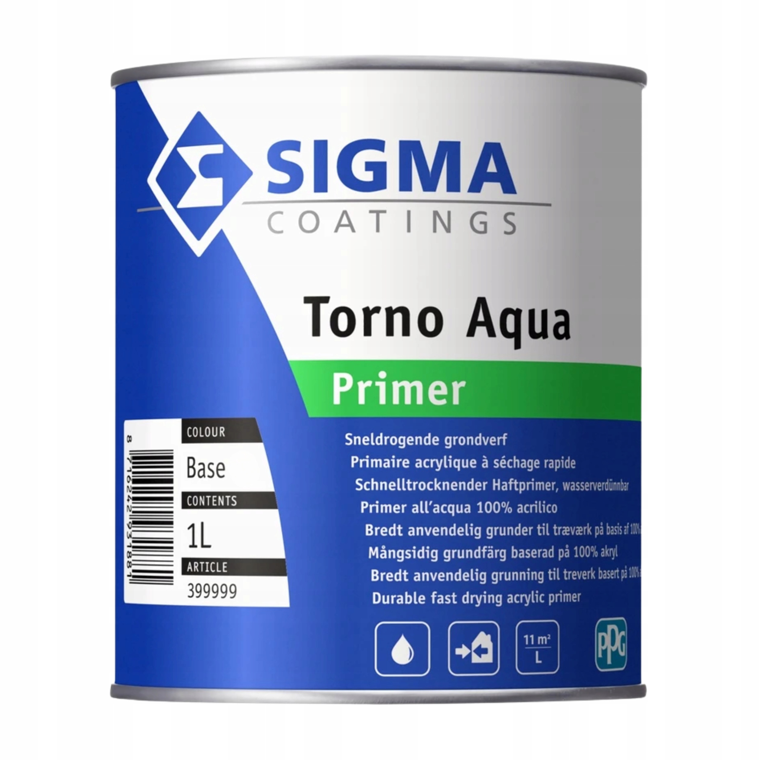 Sigma Torno Aqua Primer White základní nátěr bílý 1L