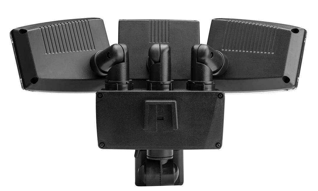 Lampa solarna ścienna potrójna LED SOLUTIONS Moc lampy 10 W