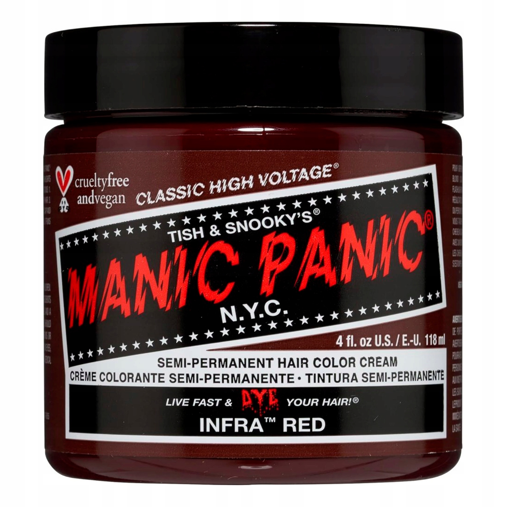 Barva na vlasy Manic Panic Classic High Voltage Infra Red 118 ml