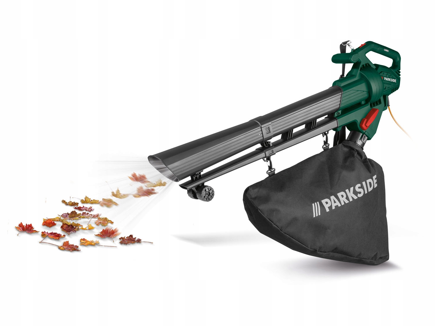 PARKSIDE PLS 2600 B2 Elektryczna dmuchawa odkurzacz do liści 3w1 3289 Waga narzędzia 3.12 kg