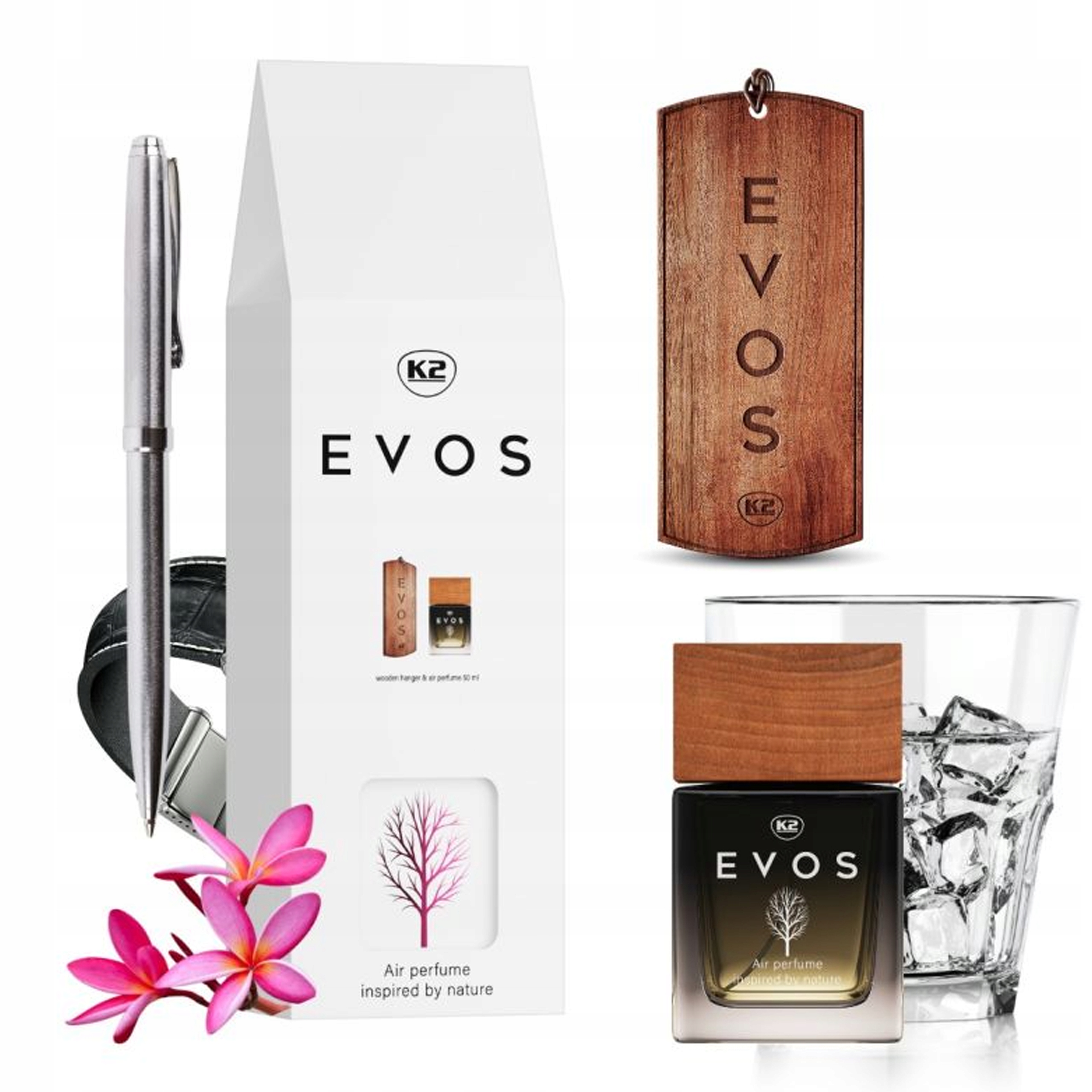 Dárková Sada Pro Řidiče Parfémů Do Auta Přívěsek K2 Evos Unicorn+box