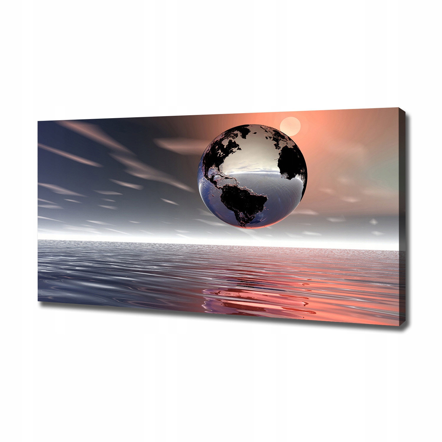 

Foto obraz na płótnie Planeta Ziemia 120x60 cm