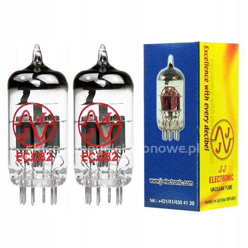ECC82 12AU7 JJ-Electronic 2 ks vybraný pár
