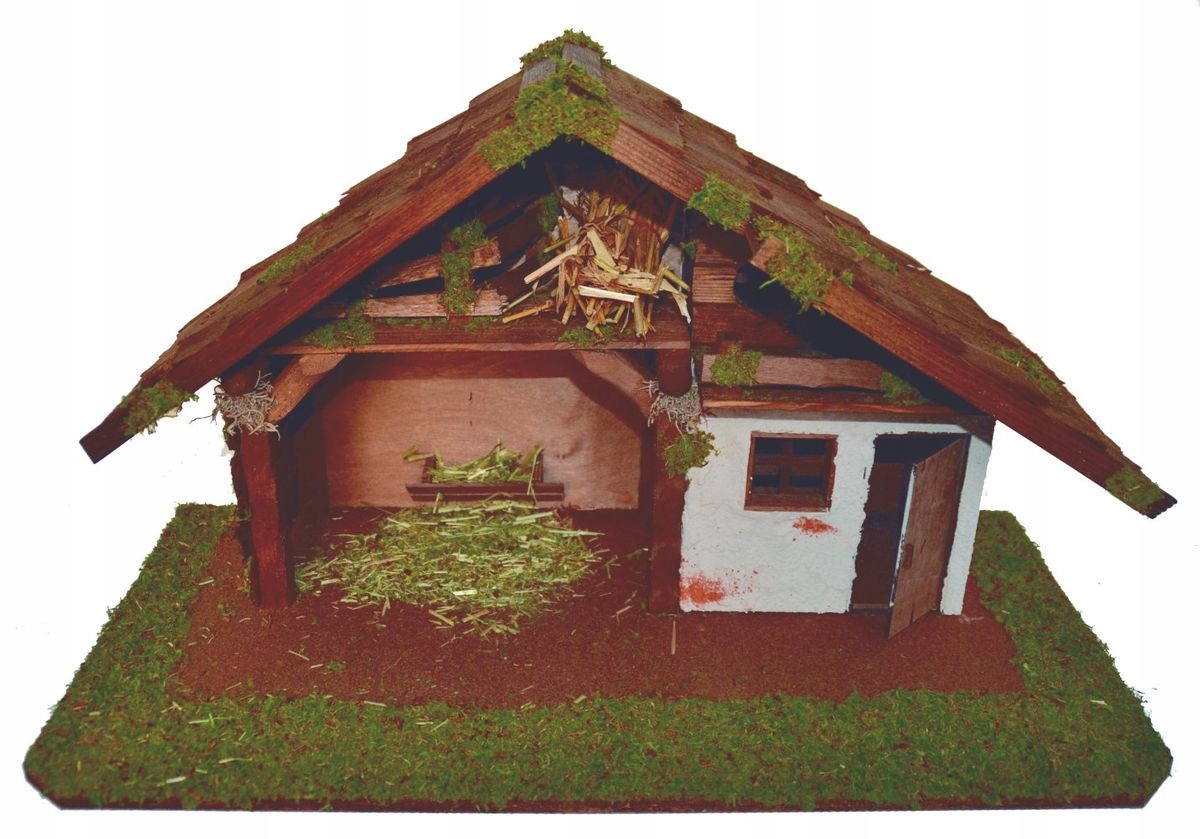 Prístrešok Stajňa 59x29x33 cm, pre postavy s výškou 12,0 cm