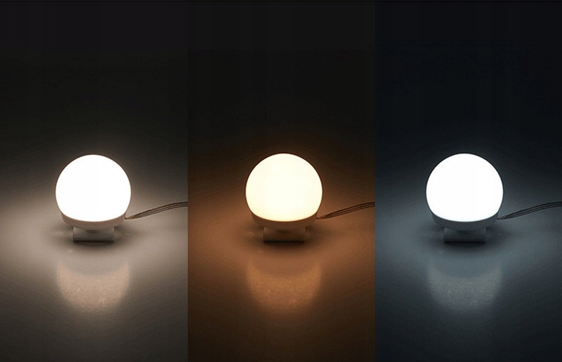 LAMPKI ŚWIATEŁKA LED NA LUSTRO DO TOALETKI MAKIJAŻ Rodzaj oświetlenie witryn