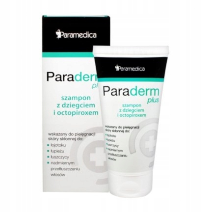 Paraderm Plus, szampon z dziegciem, 150 ml