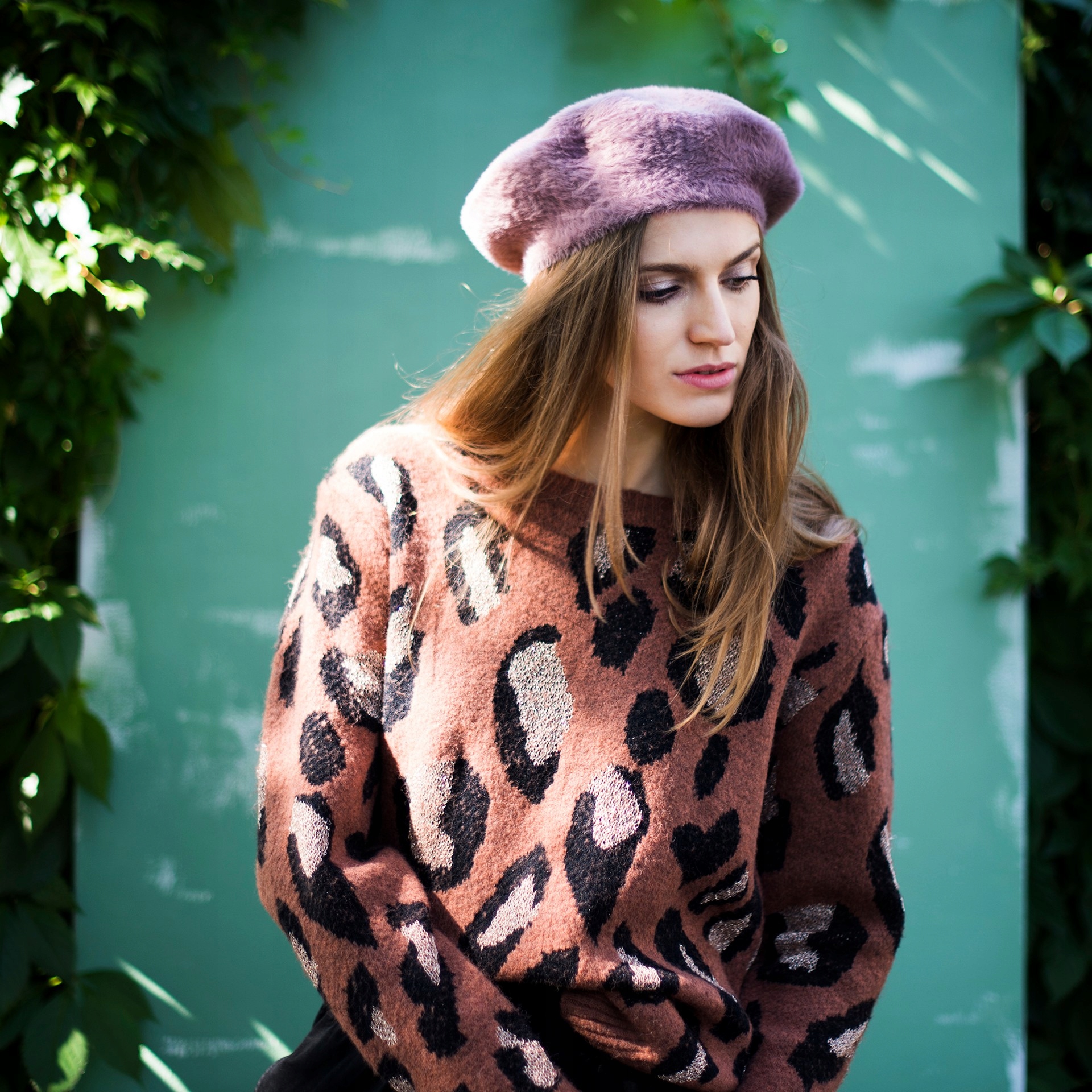 Szaleo cieplutki BERET Elegant softness cz19526-3 Wzór dominujący bez wzoru