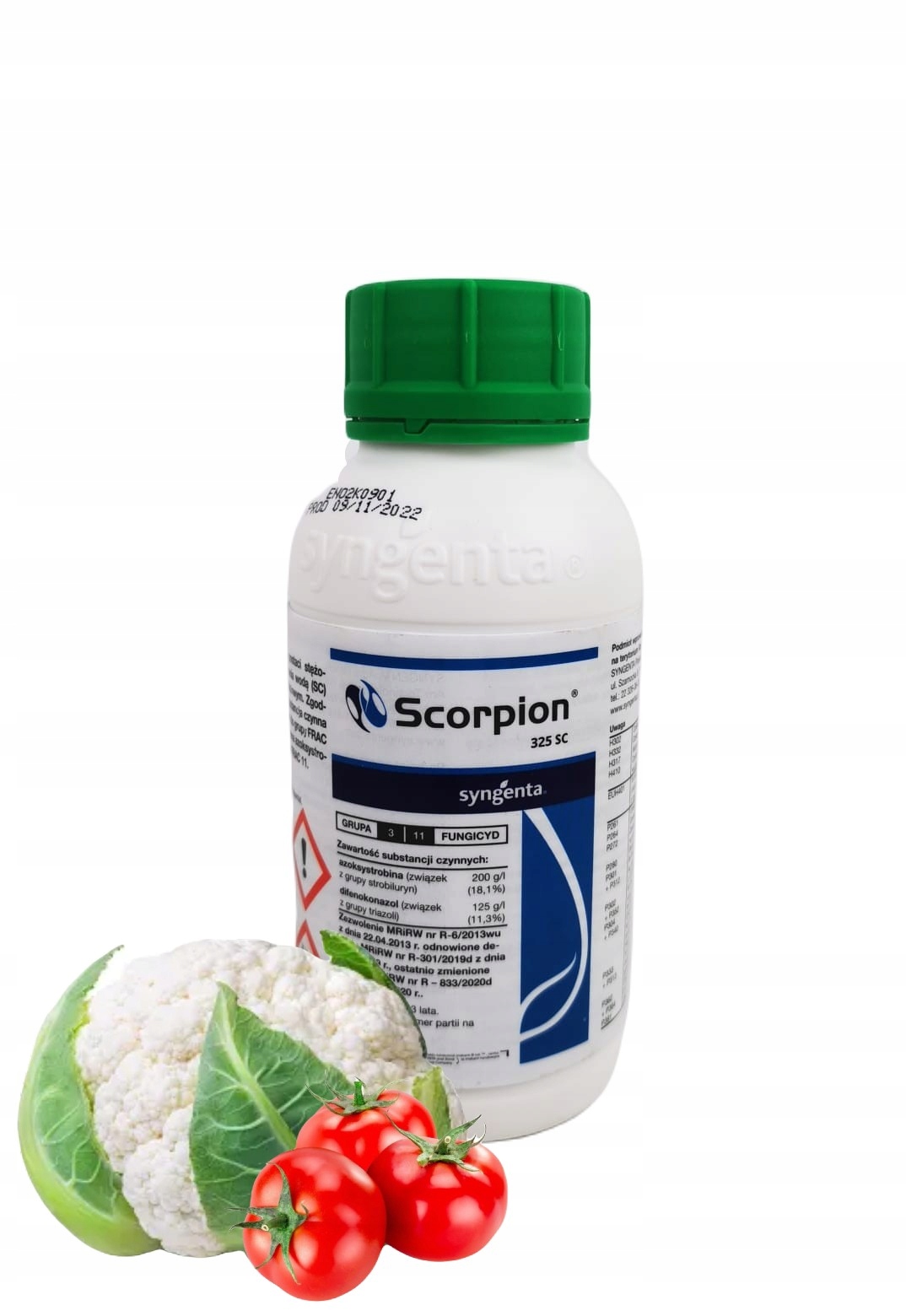 

Scorpion 325 Sc 0,5L środek grzybobójczy warzywa