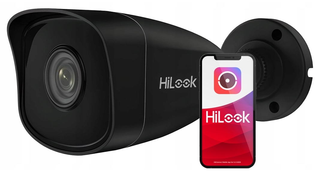 Vonkajšia Ip Kamera 5Mpx PoE IR30 2,8mm Onvif IPCAM-B5 Black