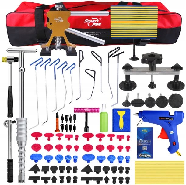 Sada Pdr pro odstraňování promáčklin Lance Dráty Puller po gradobiciu