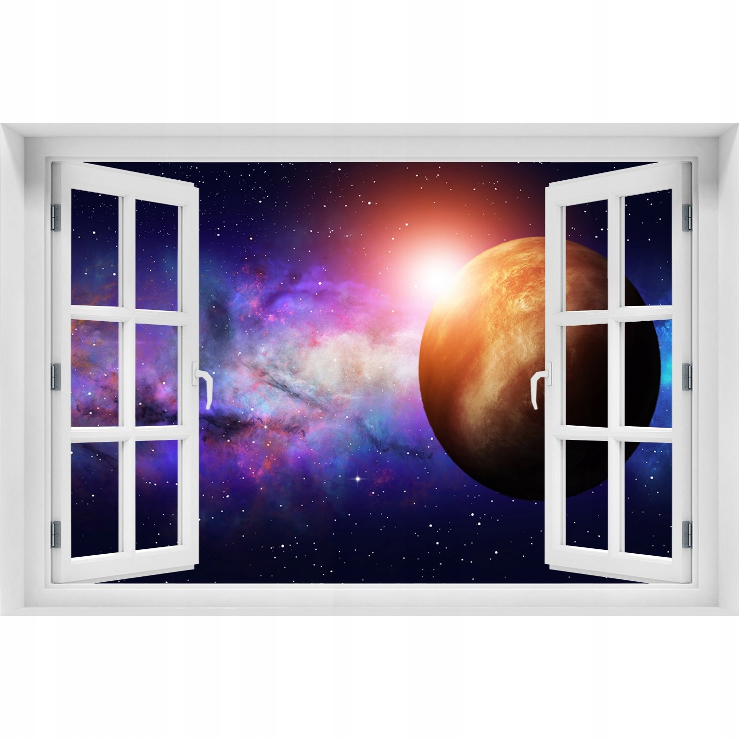 

Foto zdjęcie Naklejka na ścianę Mgławica 120x80