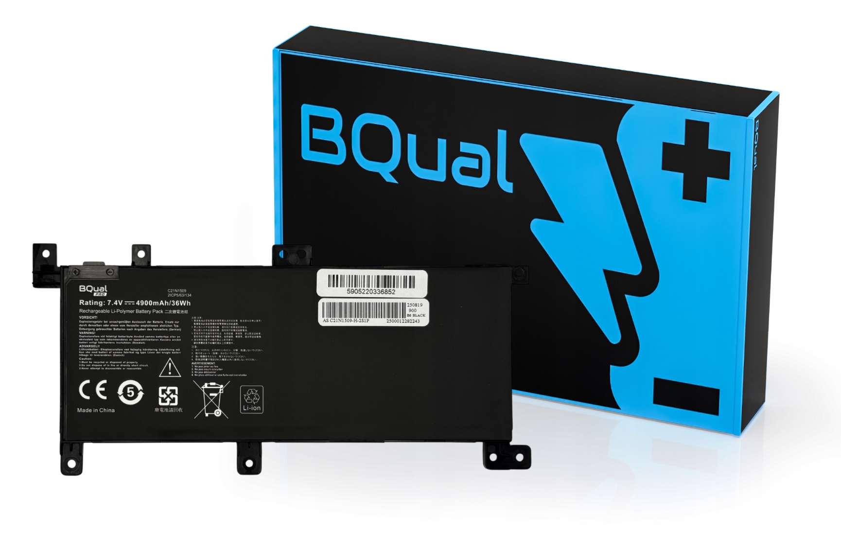 Bateria C21N1509 do Asus X556 X556UA X556UB X556UF X556UJ X556UR X556UV