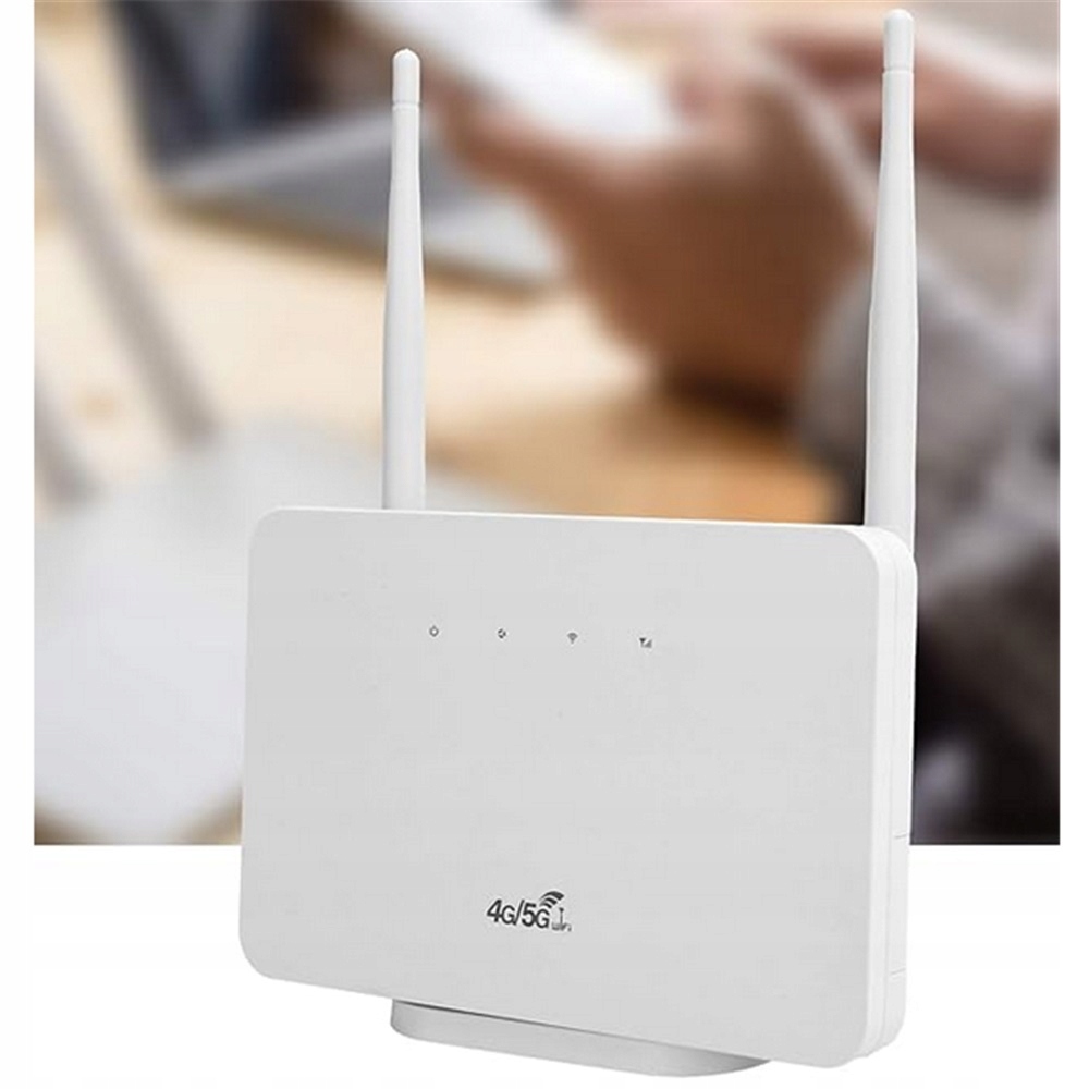 Domowy Router 4G Lte Zwi-fi I Kartą Sim Do 300 Mb/s Dla Inteligentnego Domu
