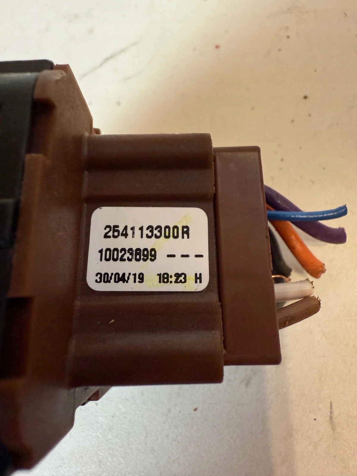 Panel window control switch tylnych Renault Captur and