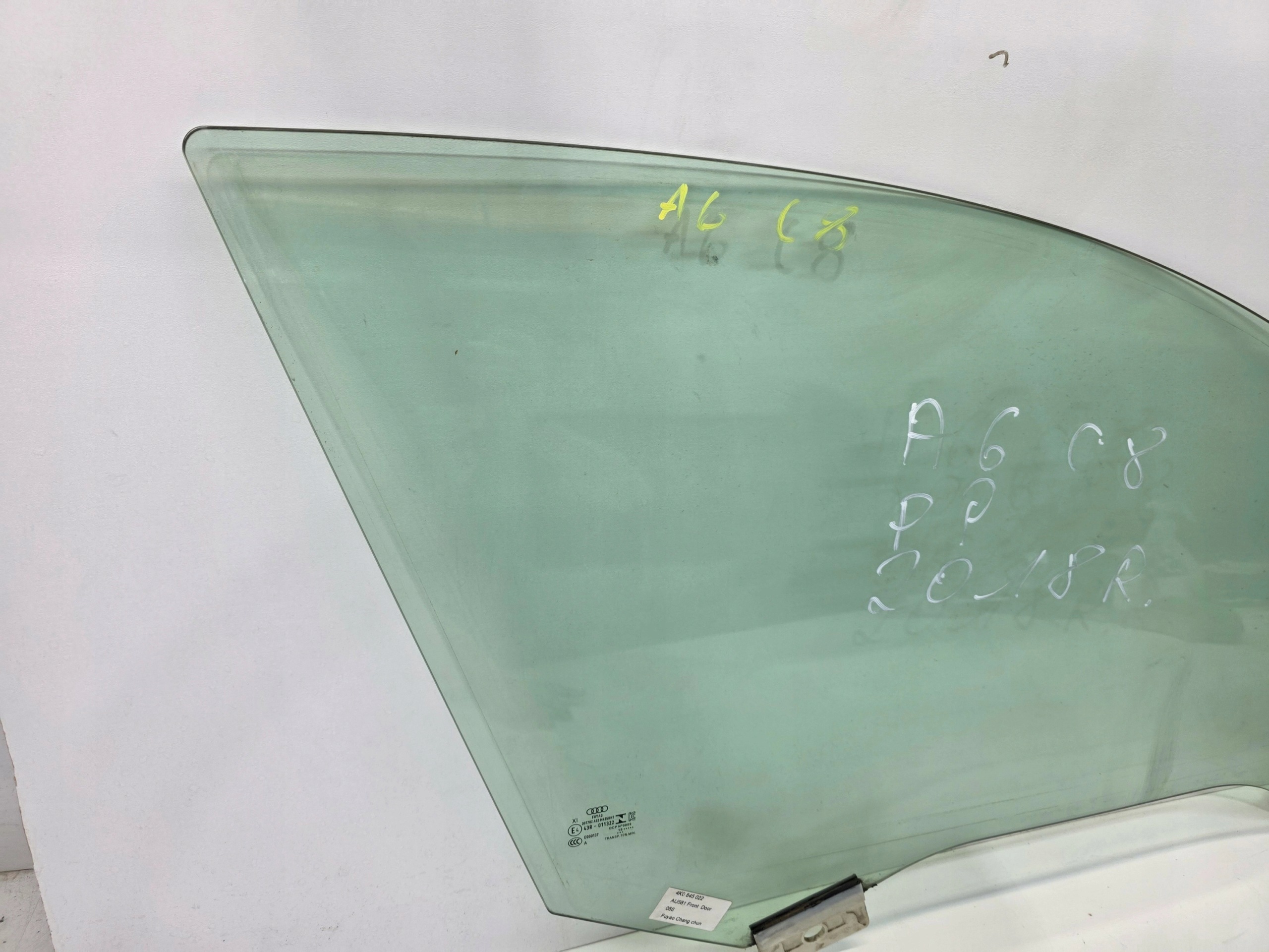 window side door right front AUDI A6 C8 AVANT 4K0845022 2018 ROK