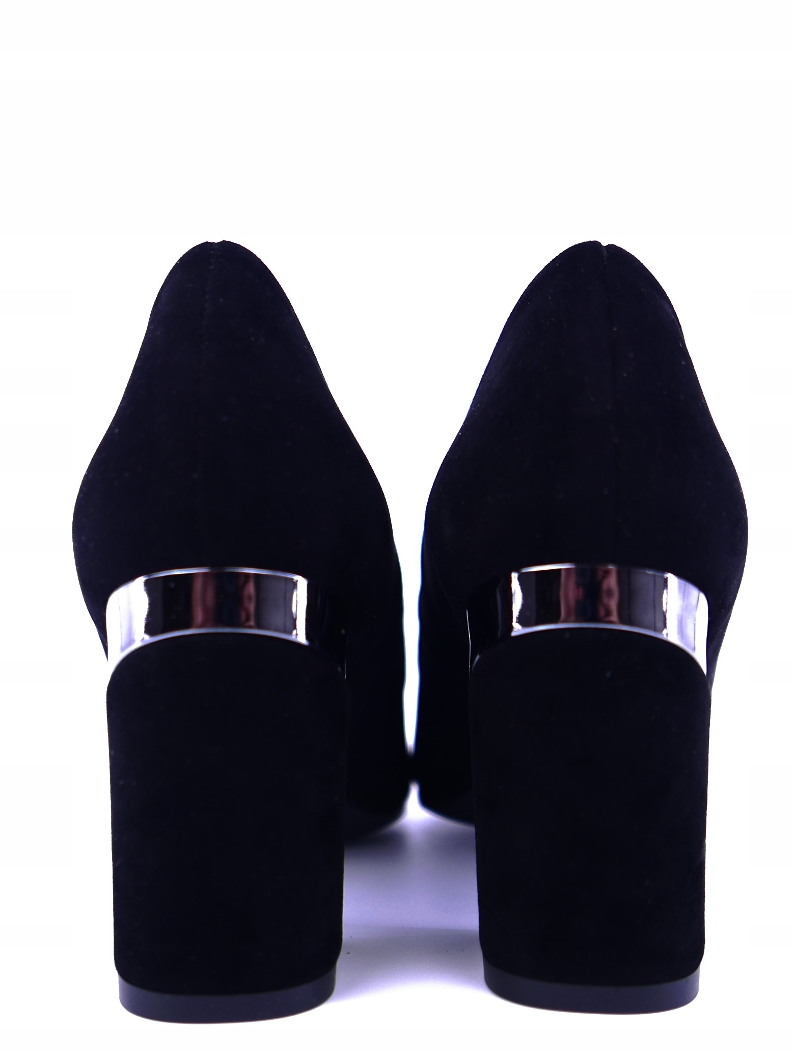 AGA BUT POLSKIE CZÓŁENKA CZARNE EKO ZAMSZ R36 Marka inna