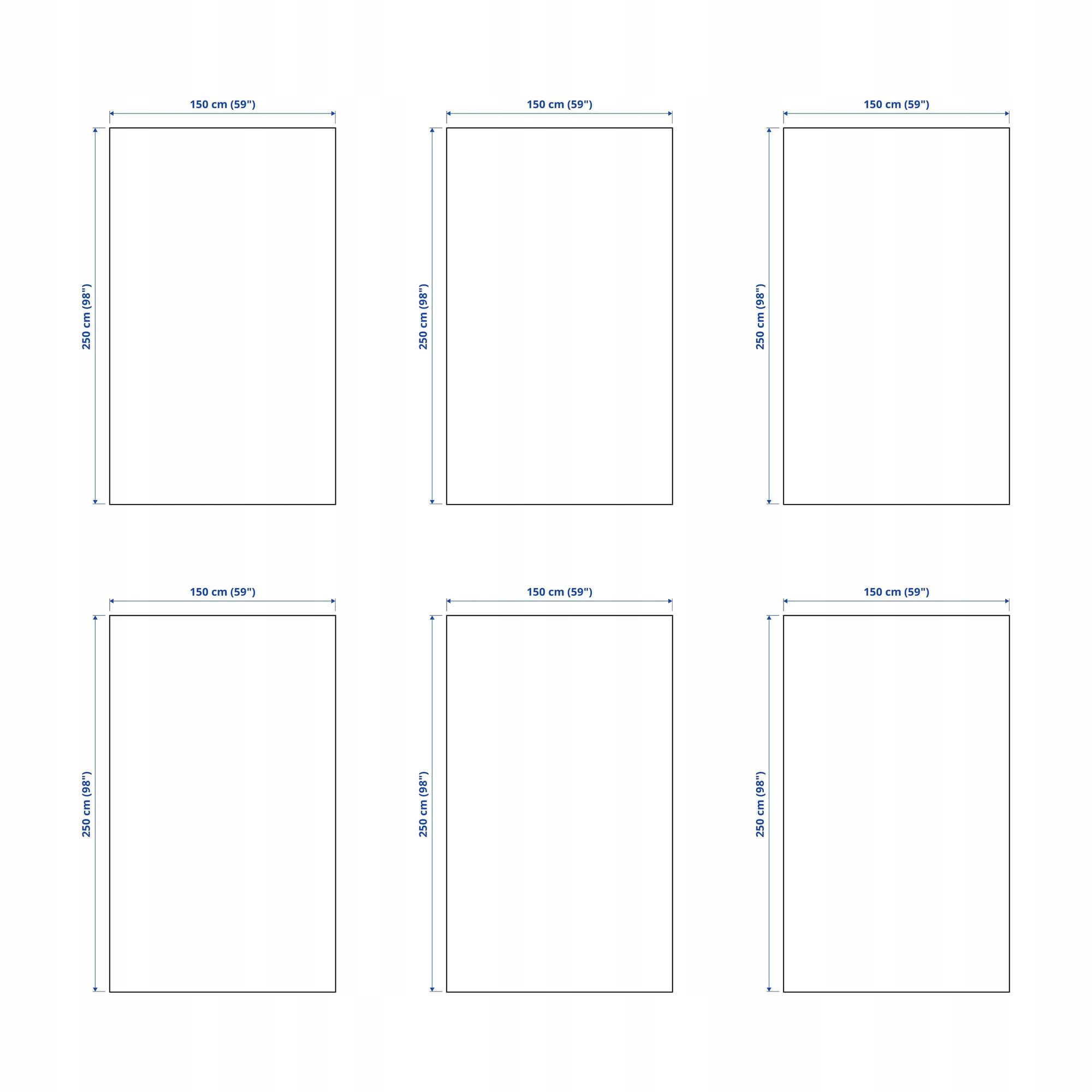 6 ks Přehoz Indira Bavlna Nebělená 150x250 cm Útulný