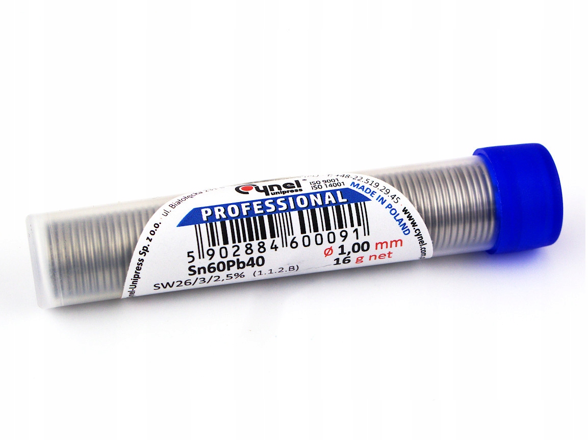 CYNA FIOLKA 1mm LC60 FSW26 CYNEL 16gram