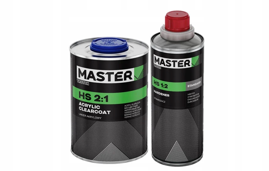 Troton Master lakier bezbarwny połysk 2:1 Klar 1l+0,5l utw.