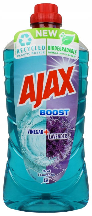 

Ajax Boost Ocet+lawenda 1L płyn uniwersalny