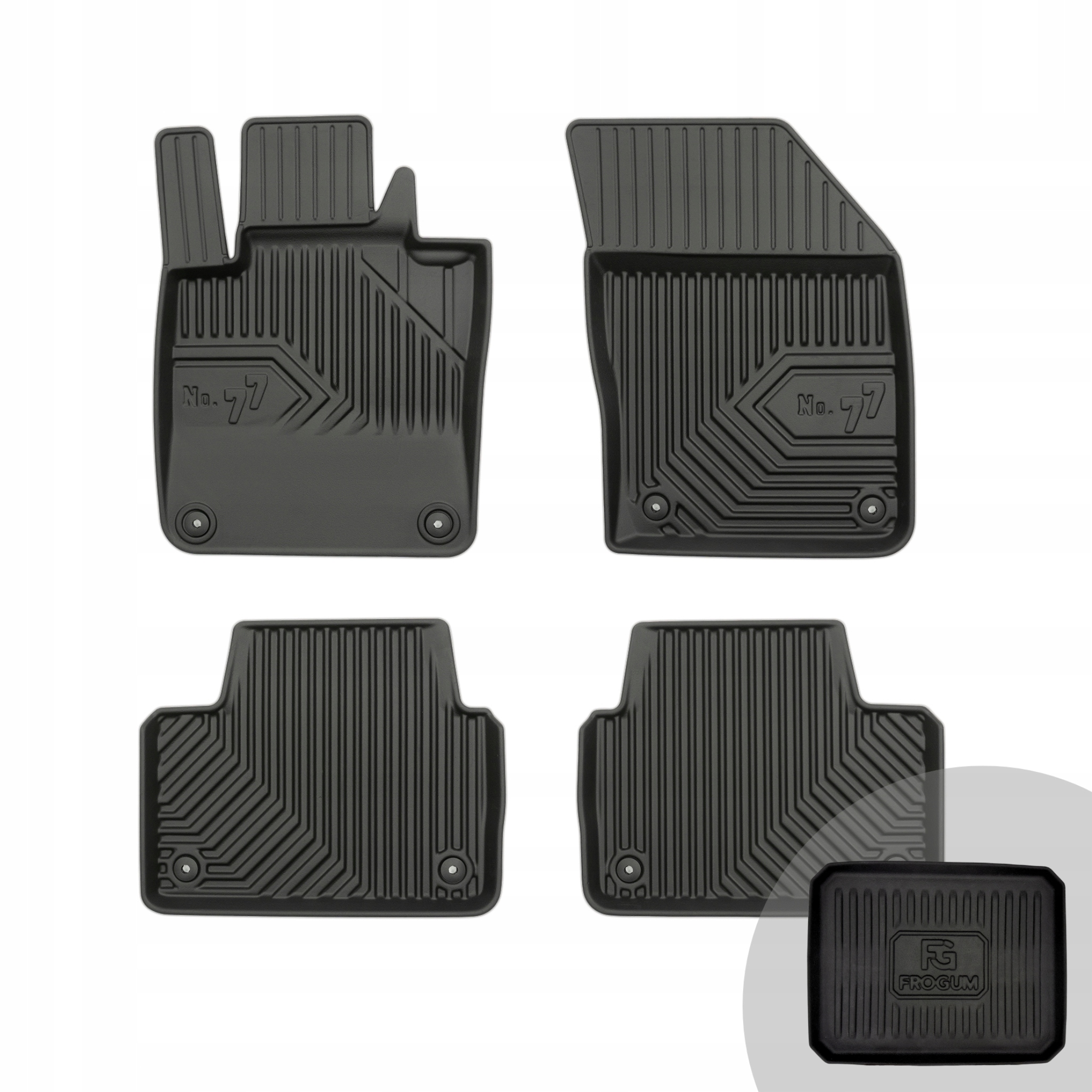 Frogum Koberce do auta pro Volvo S60 III V60 II