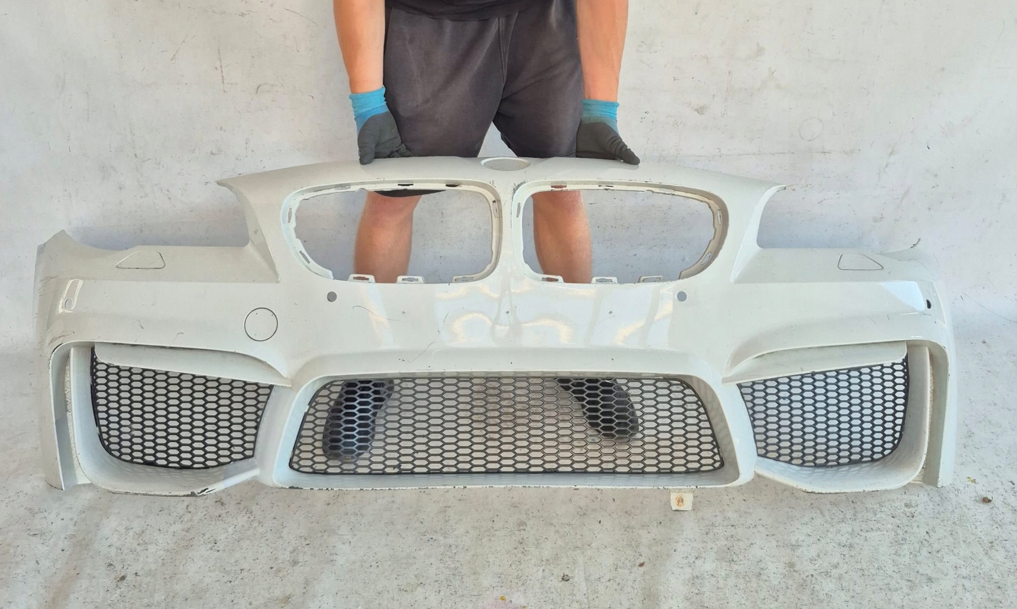 BMW M5 F10 TUNING bumper front front PDC