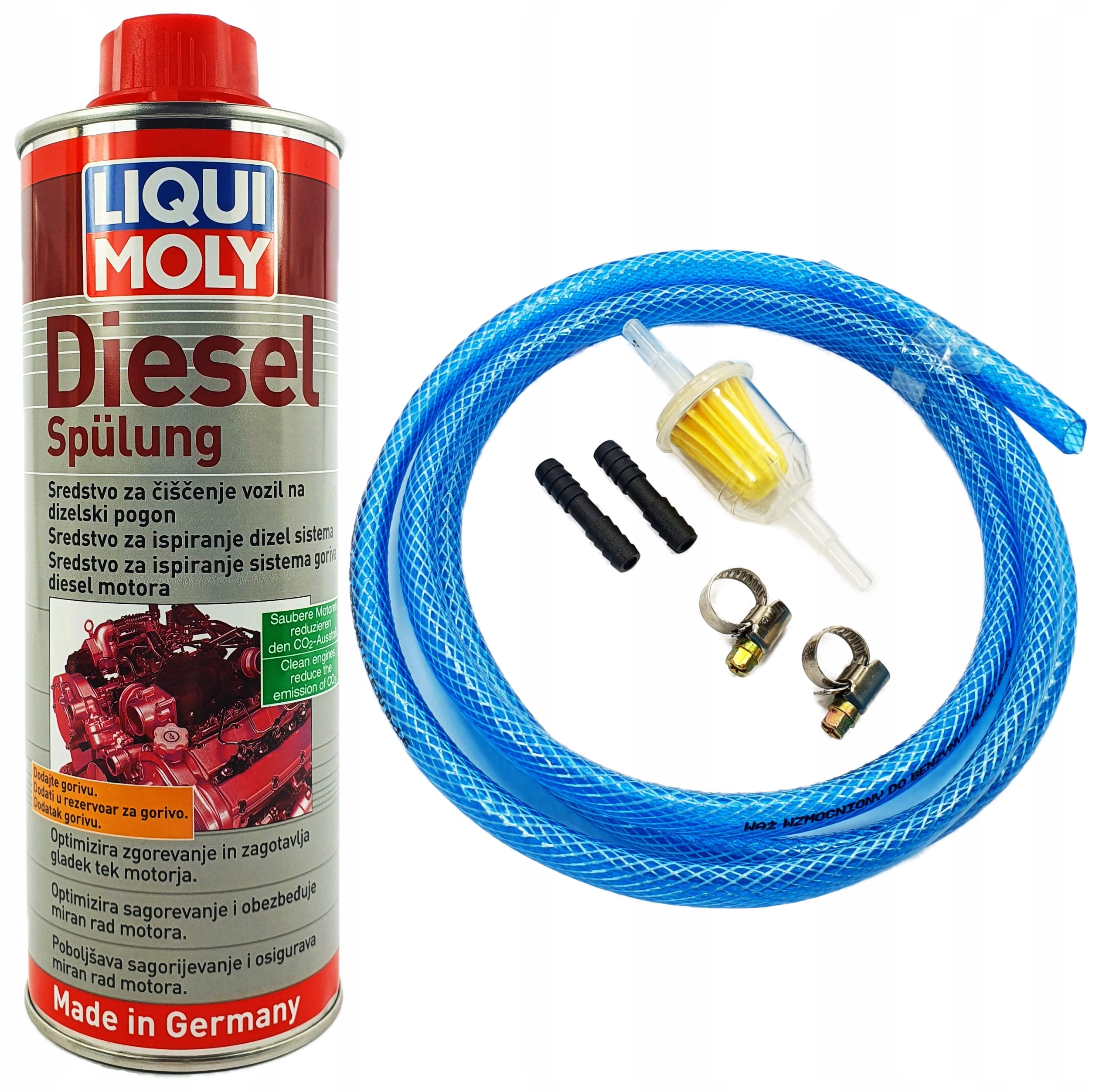 

Zestaw Liqui Moly Diesel Spulung Czyści Wtryski On