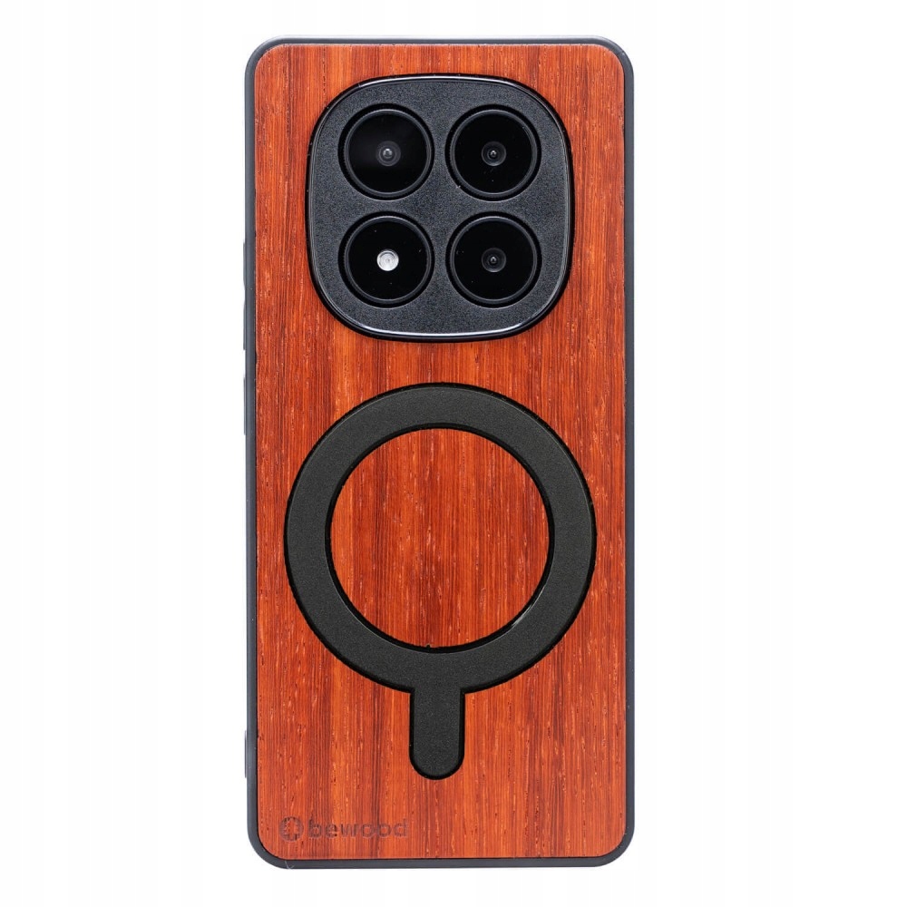 Dřevěné Pouzdro Bewood pro Xiaomi Redmi Note 14 Pro Plus 5G Padouk s MagSafe