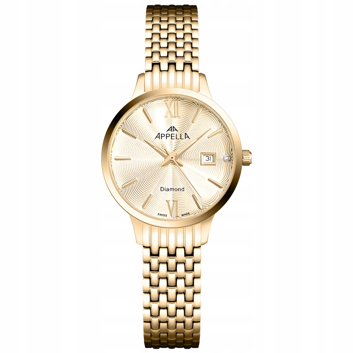 Dámské hodinky Appella L50012.1161DQ zlaté
