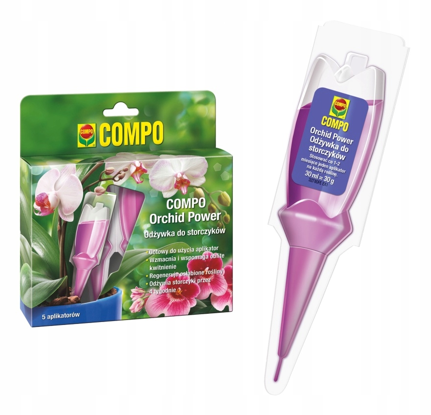 

Orchid Power odżywka do storczyków 5x30 ml Compo
