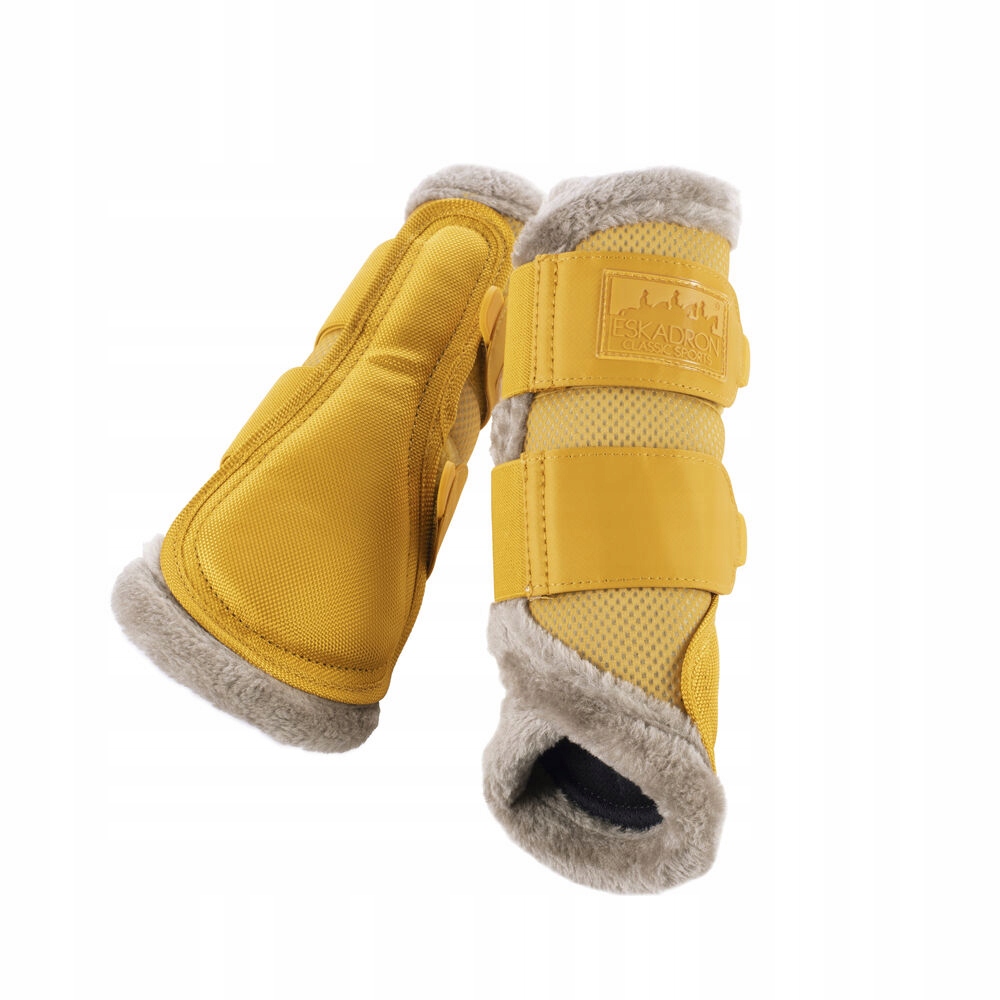 Ochraniacze Eskadron Mesh Fauxfur vintage gold XL