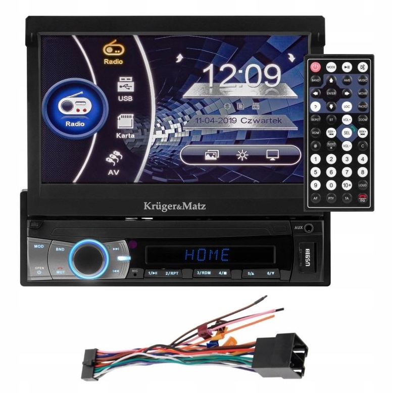 Автомобильный радиоприемник Kruger & Matz KM2005.2