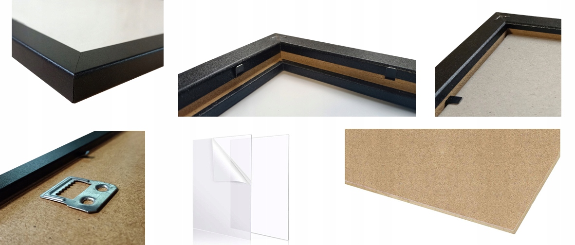 OBRAZ PLAKAT W RAMIE 33x43 cm Zwierzaki PD232 Wysokość produktu 33 cm