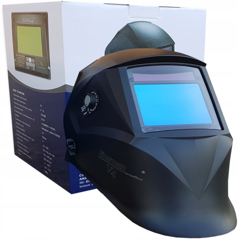 Sherman V4 Przyłbica spawalnicza automatyczna
