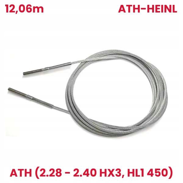 Náhradní ATH-Heinl: ocelové lano Ath (2.28 2.40 HX3, HL1 450)