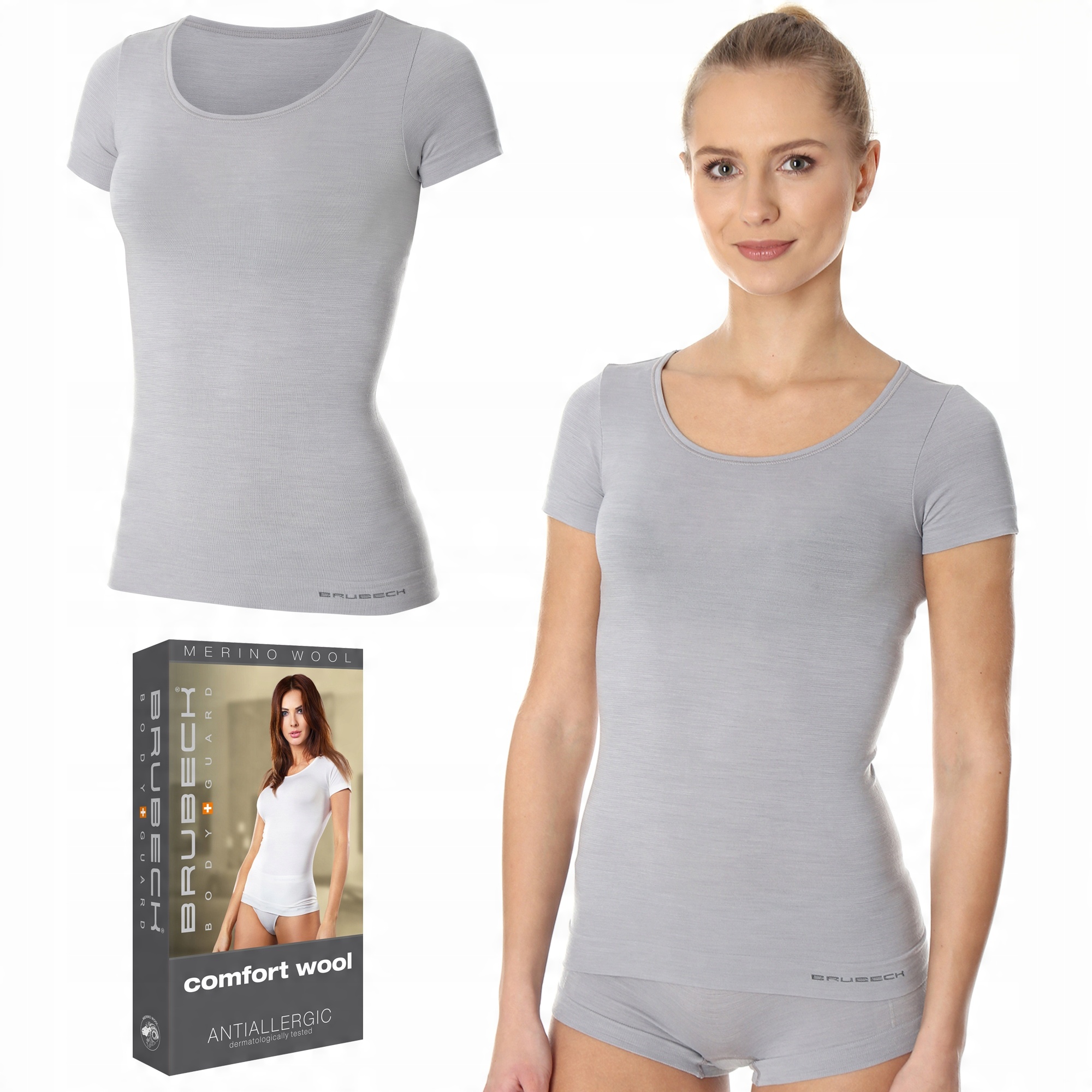 

Brubeck SS11020 koszulka damska T-shirt - XL