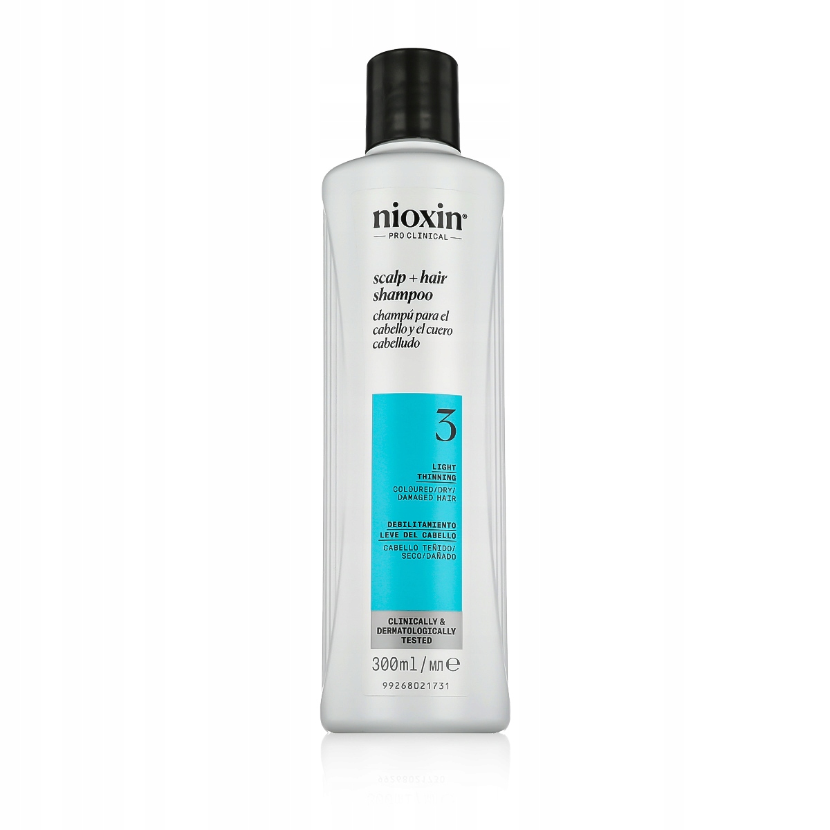 Nioxin System 3 Scalp Hair Shampoo Light Thinning 300 ml