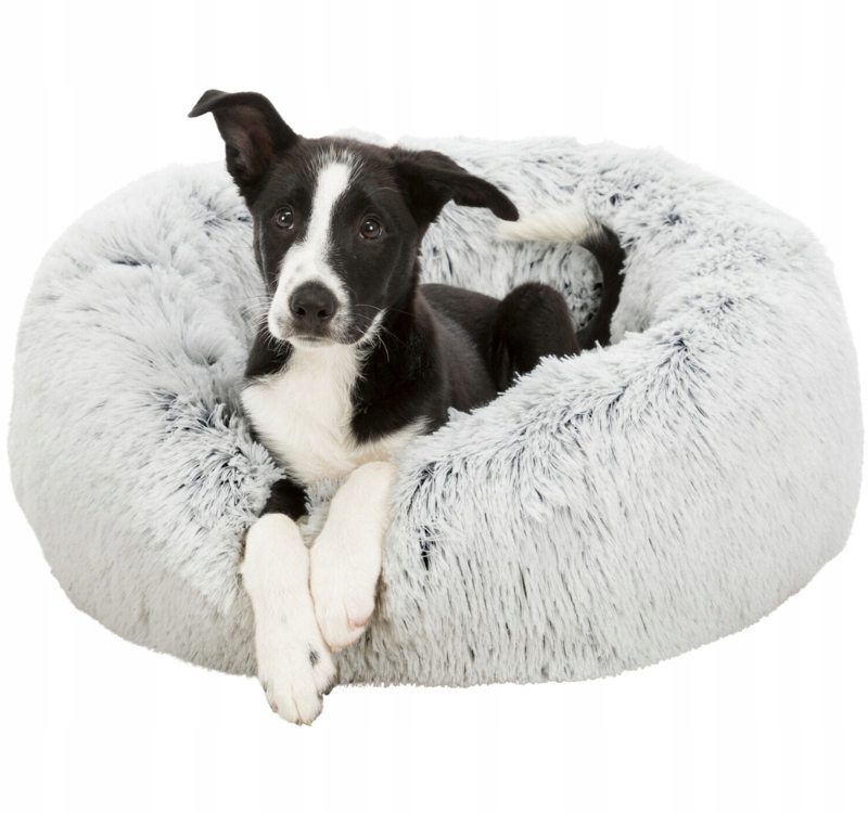 Trixie Harvey Soft kulatý plyšový teplý Pelíšek pro psa kočku 60 cm