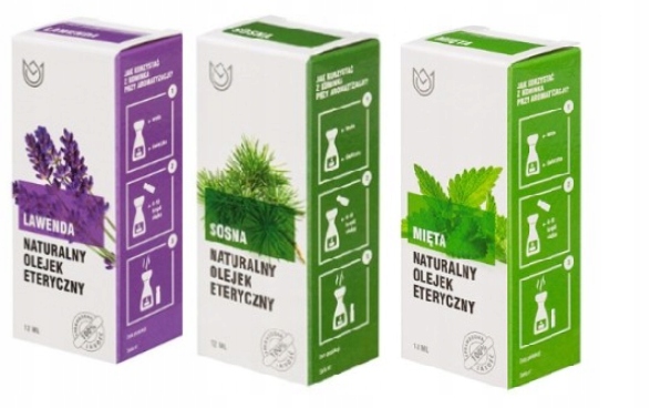 

Zestaw naturalnych olejków eterycznych na katar