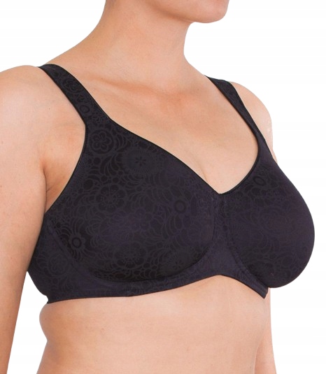 Triumph Podprsenka S Kosticemi Černá, Dámské Zapínání Vzadu 75E J7E