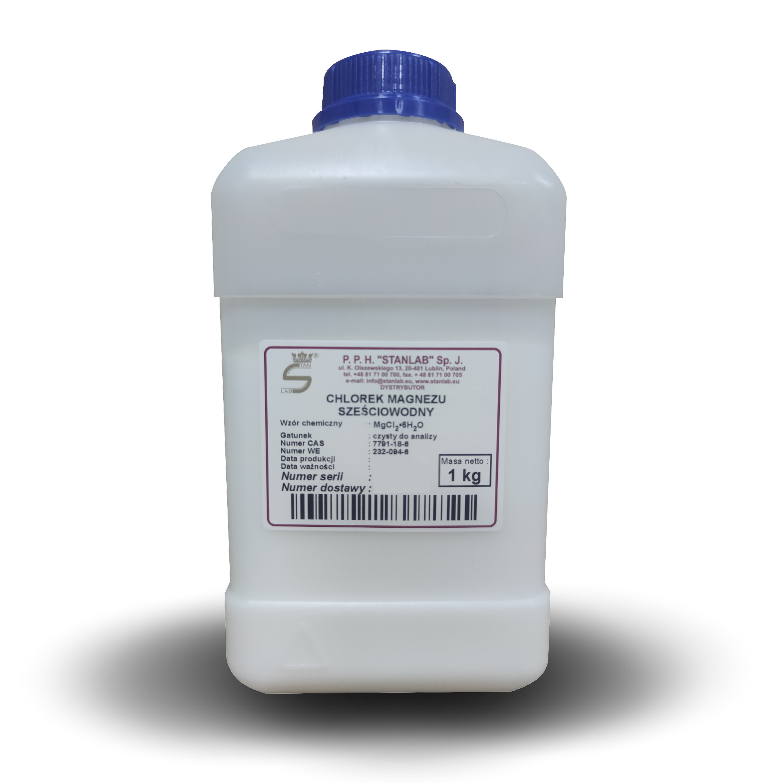 

Chlorek Magnezu Sześciowodny 1 kg Czda Najczystrzy