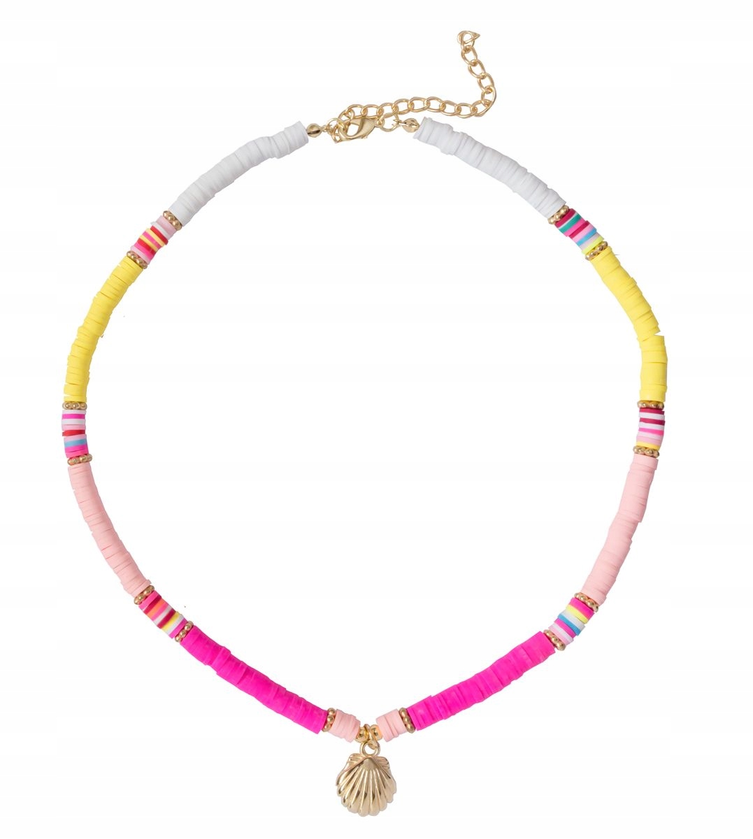 

Naszyjnik surfer choker koraliki boho muszelka