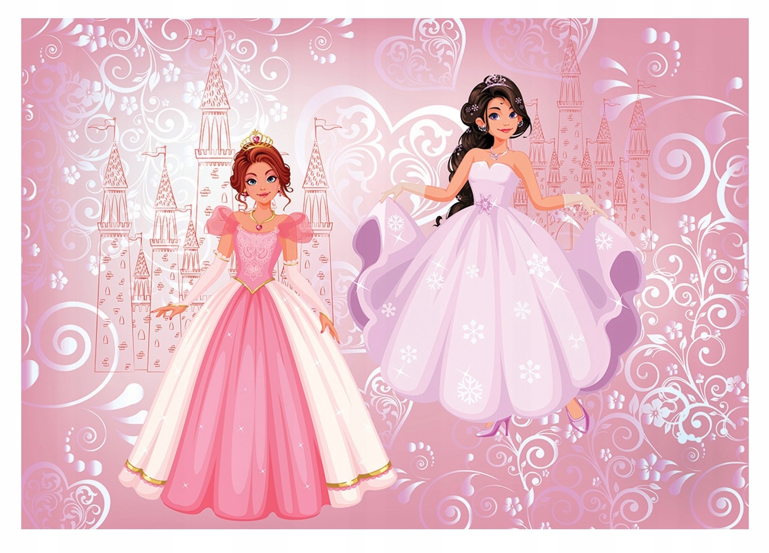 Fototapeta pro dívku Princezny XXL 520x318