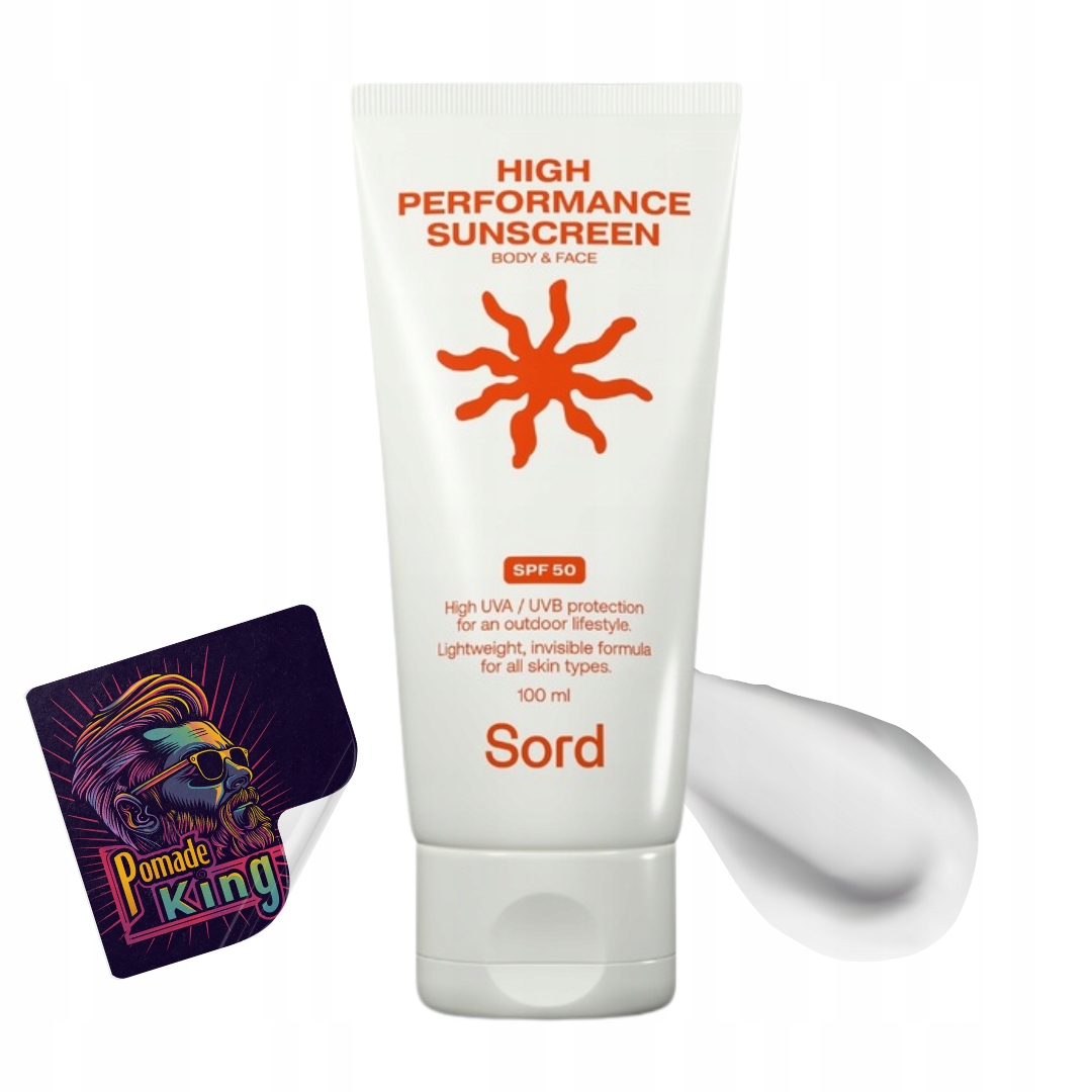 Krém s Spf 50 na obličej a tělo Sord High Performance Sunscreen 100 ml